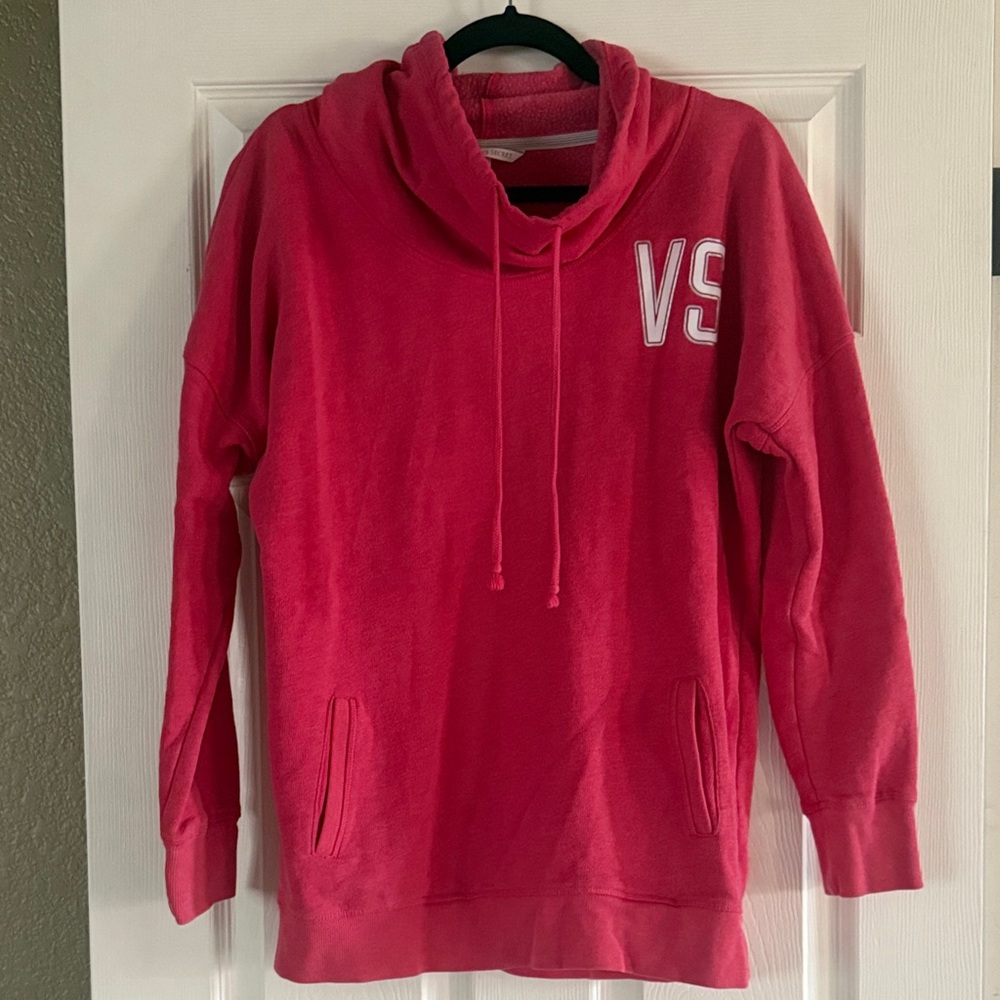 VS Pink Cowl Neck Sweatshirt